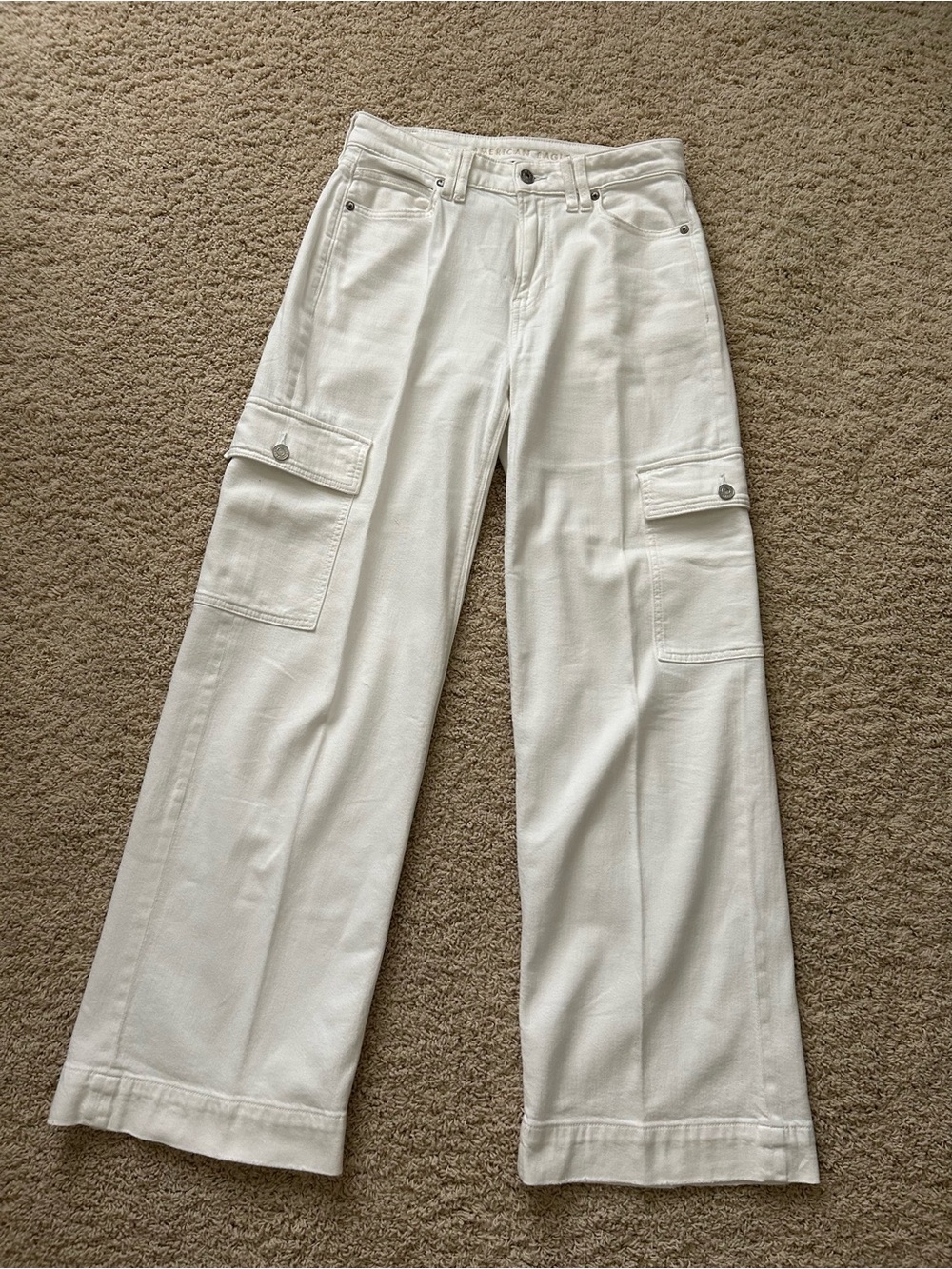 American Eagle Super High-Rise Baggy Wide Leg - Picture 2 of 9